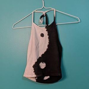 Yin-yang Halter Top